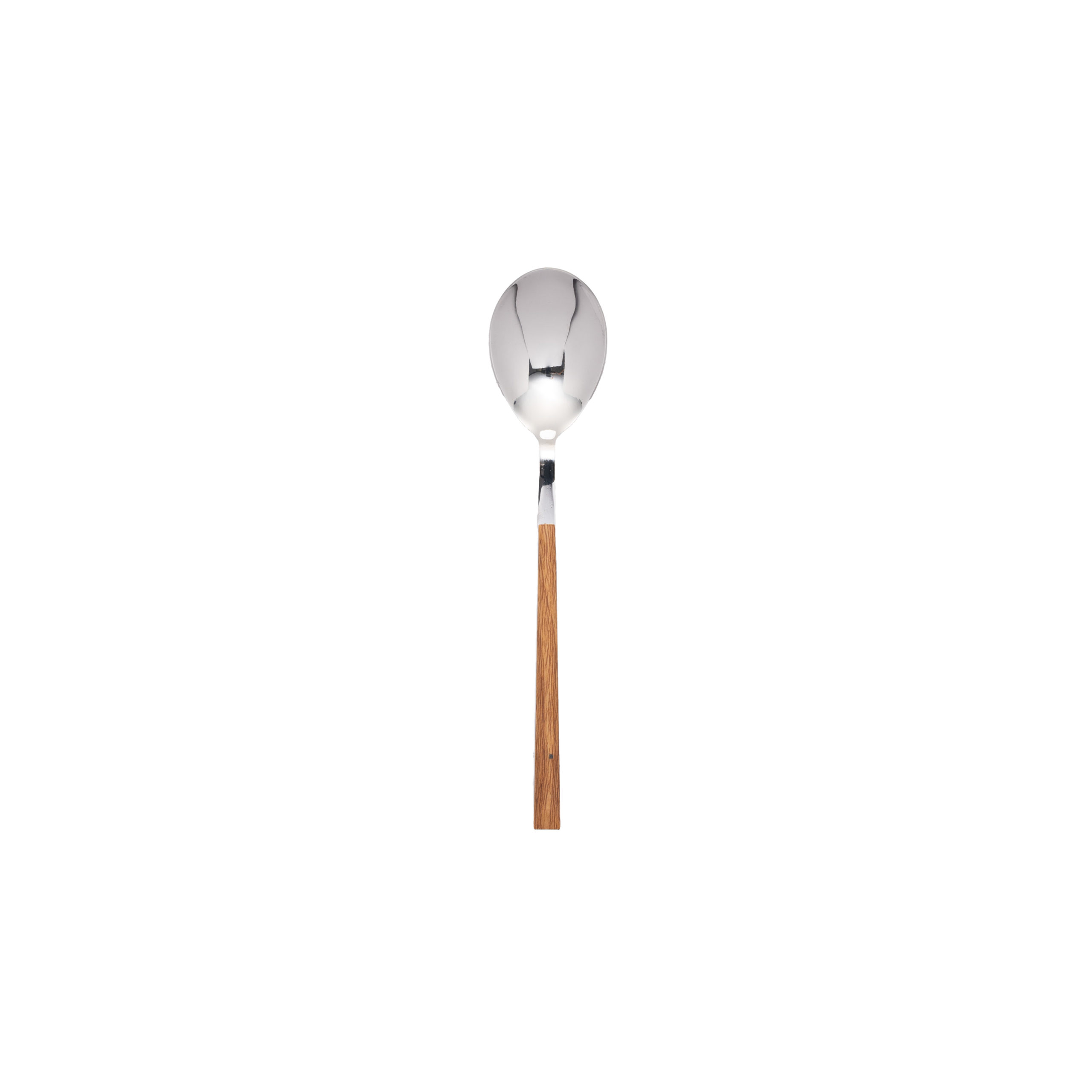 10212137 Linear Wood Dessert-Soup Spoon